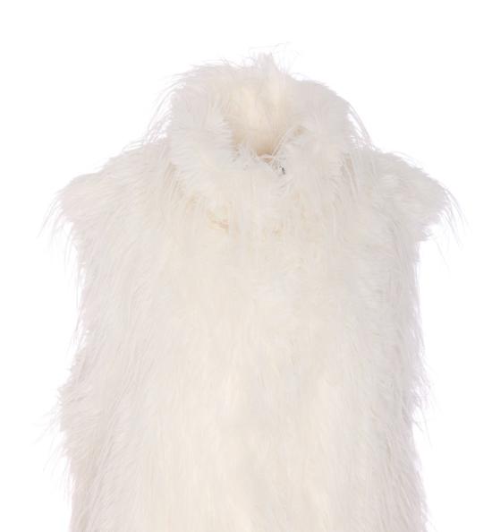 25FW 핑코 베스트 106044A2ZOZ14 WHITE - PINKO