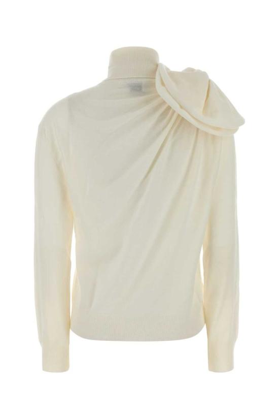 25FW 모스키노 터틀넥 A09035401 0001 WHITE - MOSCHINO