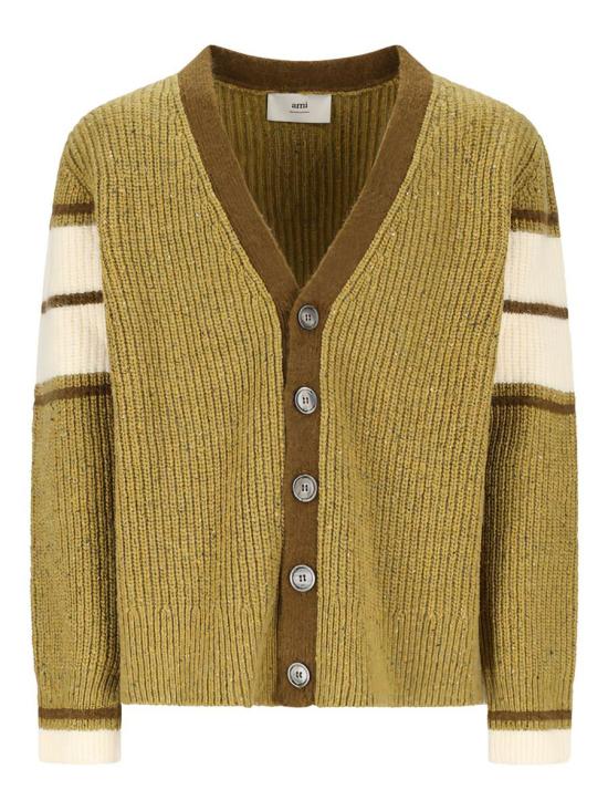 25FW 아미 스웨터 HKC358 KN0111 374 VERT