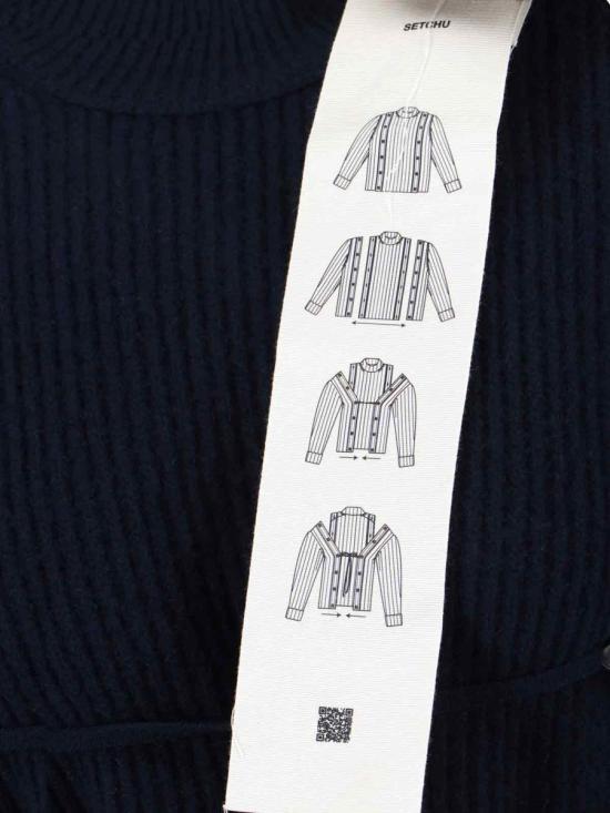 25FW 셋추 스웨터 U232Y005W020NAVY BLUE - SETCHU