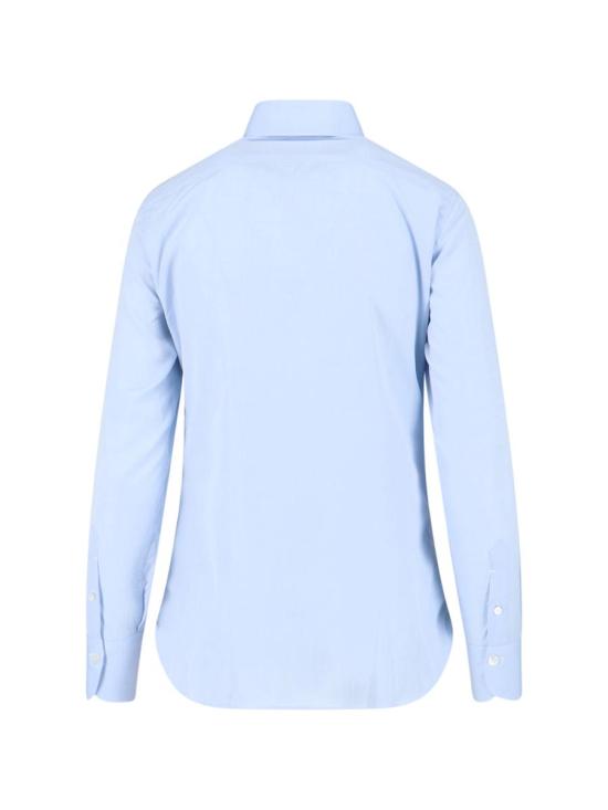 25FW 피나모레 셔츠 C0239 IVANA3PD SILVIO14 BLUE - FINAMORE