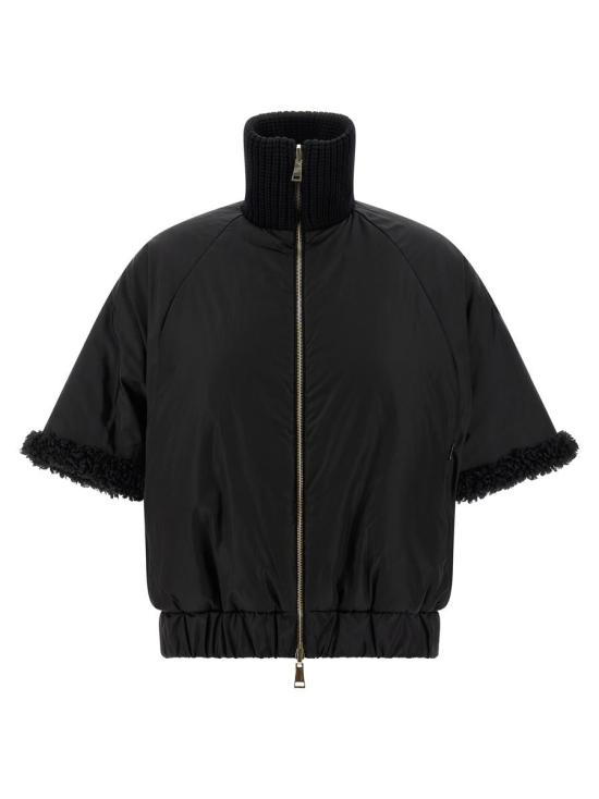 25FW 몽클레어 만텔라 리버시블 케이프 K20933G0006389B5V999 Black - MONCLER