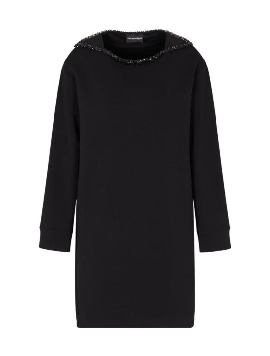 25FW 엠포리오 아르마니 미디 원피스 EW002796AF10002UC001 Black