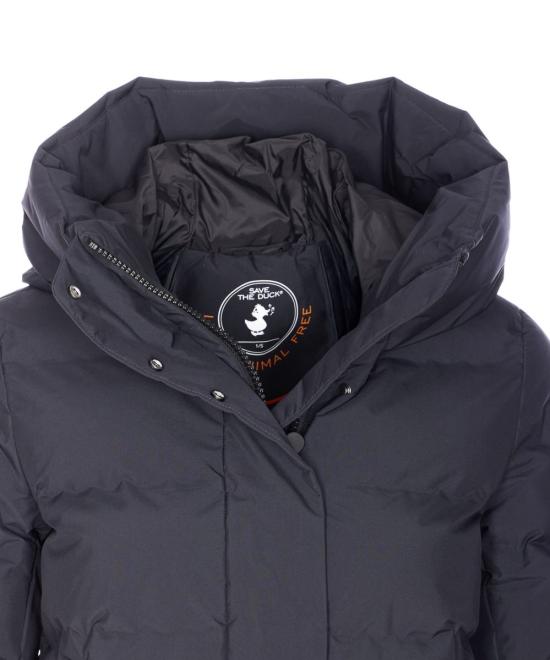 25FW 세이브더덕 숏패딩 P32533WLEAF2110000 Black - SAVE THE DUCK