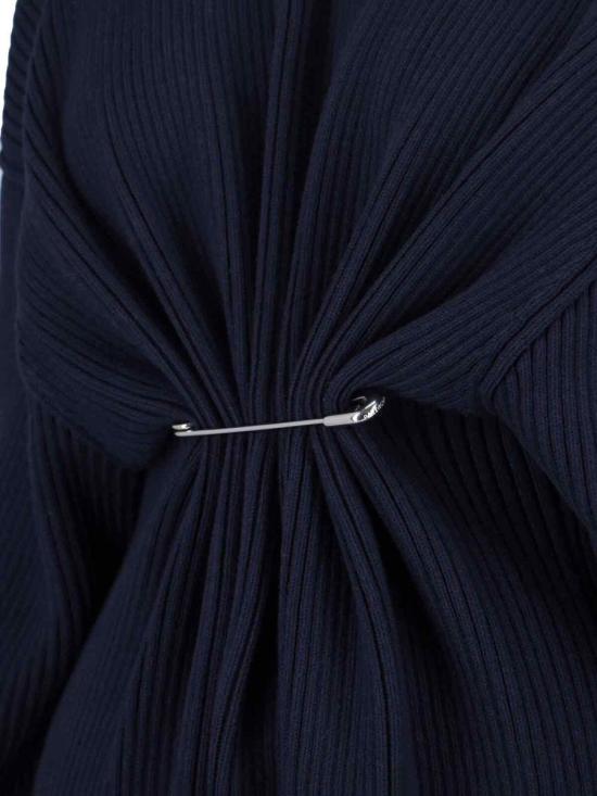 25FW 발렌시아가 숏 원피스 850028 T17594140 BLUE - BALENCIAGA