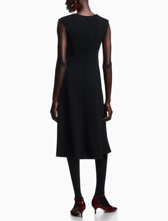 25FW 엠포리오 아르마니 롱 원피스 EW001717AF14727UC001 Black - EMPORIO ARMANI