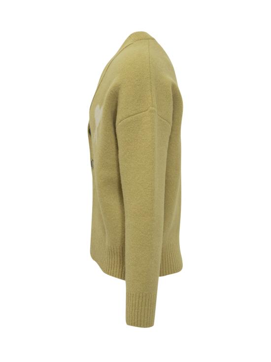 25FW 아미 스웨터 H25UKC365KN0135 3993H25 ANIS ECRU - AMI