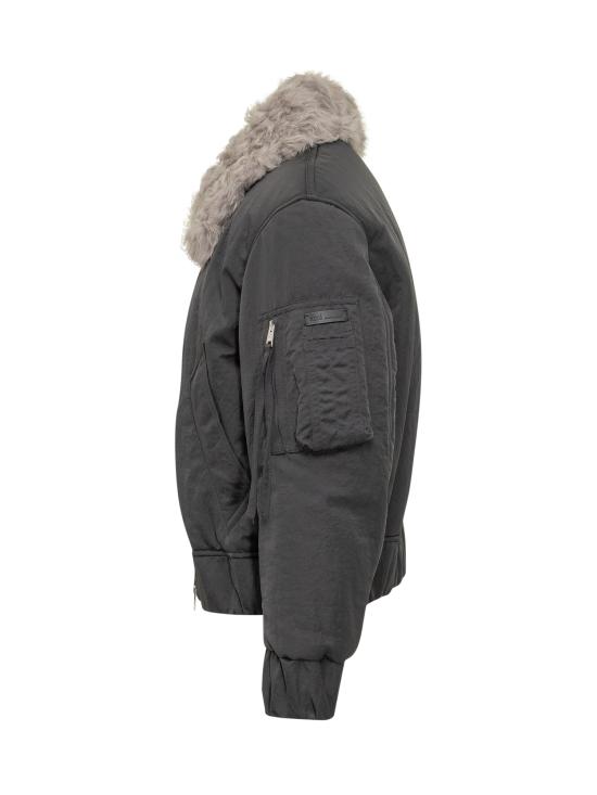 25FW 아미 자켓 H25UJK821PA0035 020H25 ANTHRACITE - AMI