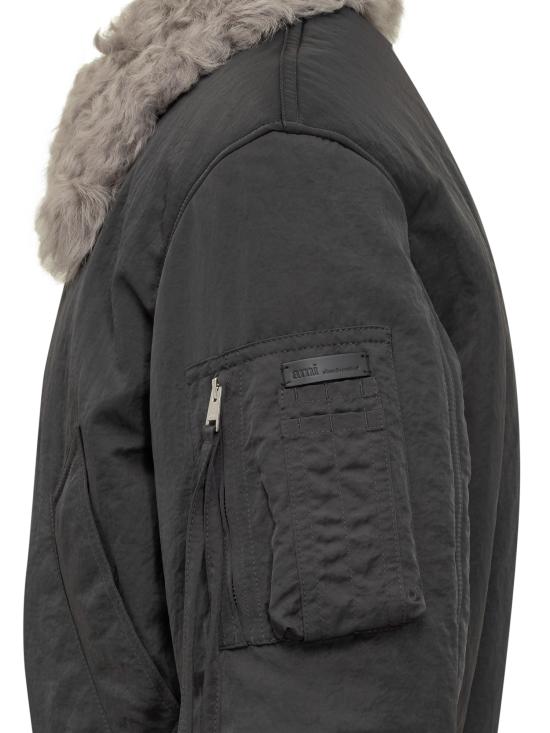 25FW 아미 자켓 H25UJK821PA0035 020H25 ANTHRACITE - AMI