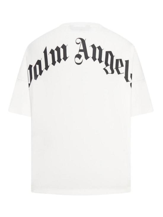  팜앤젤스 반팔 티셔츠 PMAA10BF25JER0010310 White - PALM ANGELS