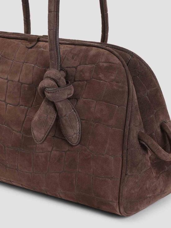  자크뮈스 토트백 BAU00417AC07A09880 Dark Brown - JACQUEMUS