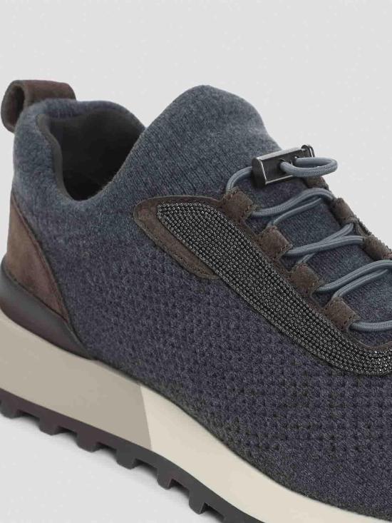  브루넬로 쿠치넬리 스니커즈 MZ60G3074C2803 Black - BRUNELLO CUCINELLI