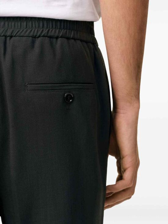 25FW 아미 스트레이트 팬츠 HTR226WV0066020 Black - AMI