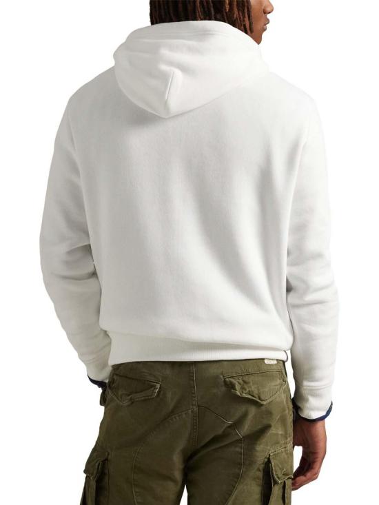  폴로 랄프로렌 레귤러핏 로고 후드 티셔츠 710981149002 White - POLO RALPH LAUREN