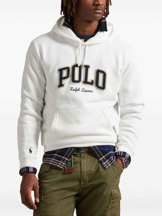  폴로 랄프로렌 레귤러핏 로고 후드 티셔츠 710981149002 White - POLO RALPH LAUREN