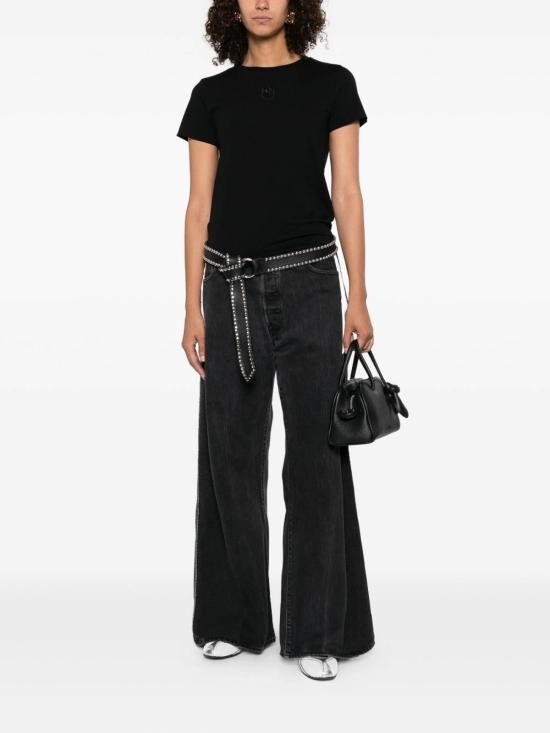 26FW 핑코 반팔 티셔츠 100355A2RDZ99 Black - PINKO