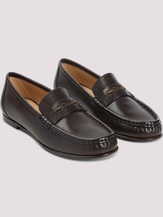 25FW 끌로에 로퍼 CH25W11SUR25E Brown - CHLOE