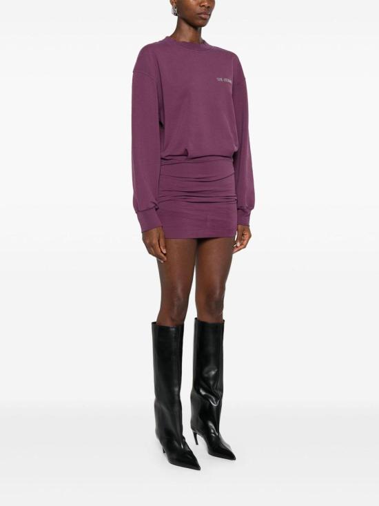  디 아티코 숏팬츠 251WCA00393JJF006AA114 Purple - THE ATTICO