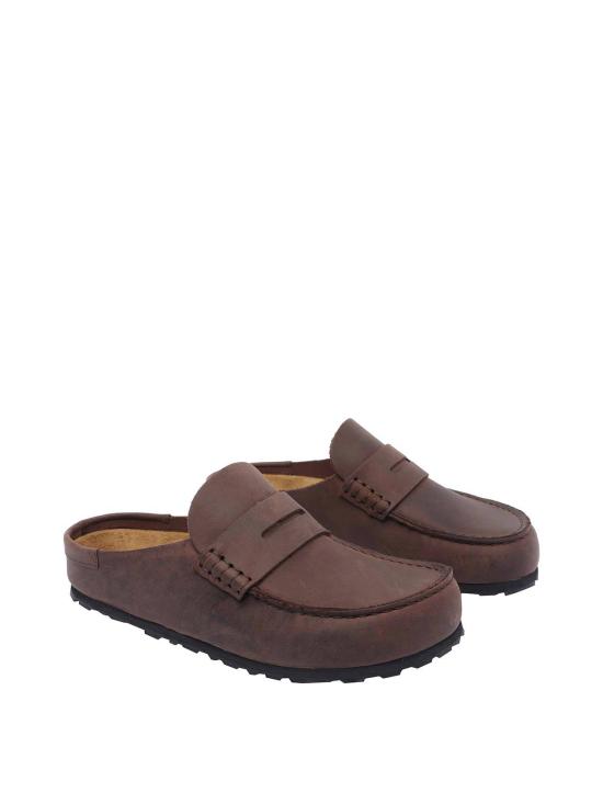 26FW 버켄스탁 네이플스 랩드 내츄럴 오일드 레더 1029700HABANA - BIRKENSTOCK