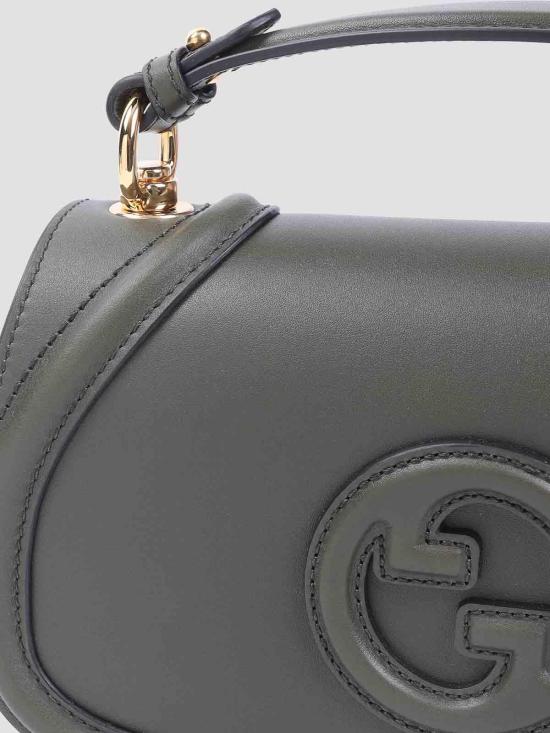 25FW 구찌 블론디 탑 핸들 백 815714AAEC23037 Green - GUCCI
