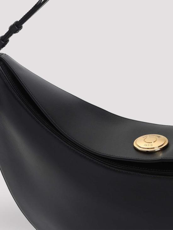 25FW 자크뮈스 오발로 숄더백 BAW00437AC18A08990 Black - JACQUEMUS