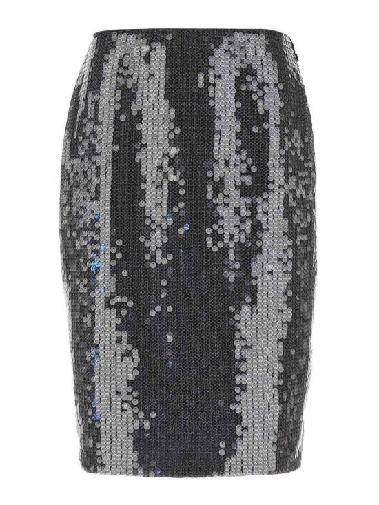 25FW 로테이트 바이 크리스텐슨 미디 스커트 1143463059 Grey