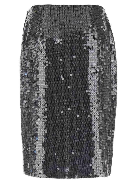 25FW 로테이트 바이 크리스텐슨 미디 스커트 1143463059 Grey - ROTATE BY BIRGERCHRISTENSEN