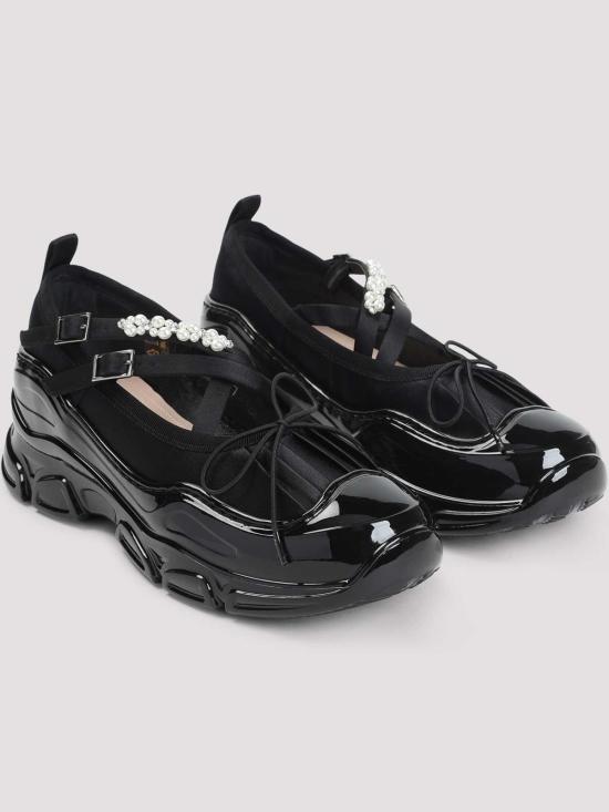  시몬로샤 플랫 슈즈 HT19B0755BLACK None - SIMONE ROCHA