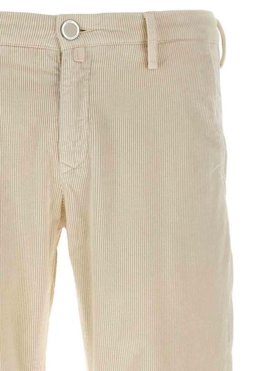 25FW 야콥코헨 스트레이트 팬츠 P0001S3653A81 White - JACOB COHËN