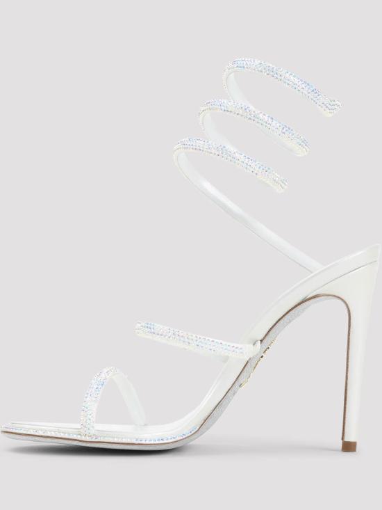 26SS 르네 카오빌라 힐/펌프스 C12538105R001X318IVORY Silver - RENE CAOVILLA