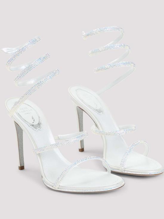 26SS 르네 카오빌라 힐/펌프스 C12538105R001X318IVORY Silver - RENE CAOVILLA