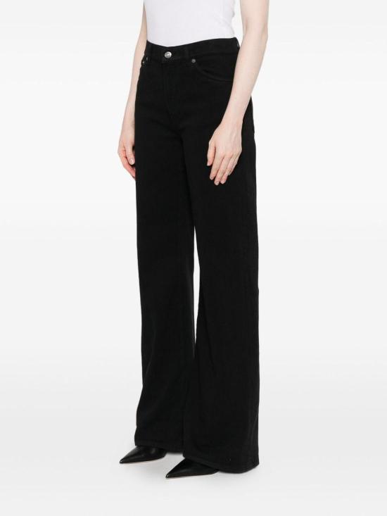 25FW 돈답 스트레이트 팬츠 DP619BSE037KPT999 Black - DONDUP