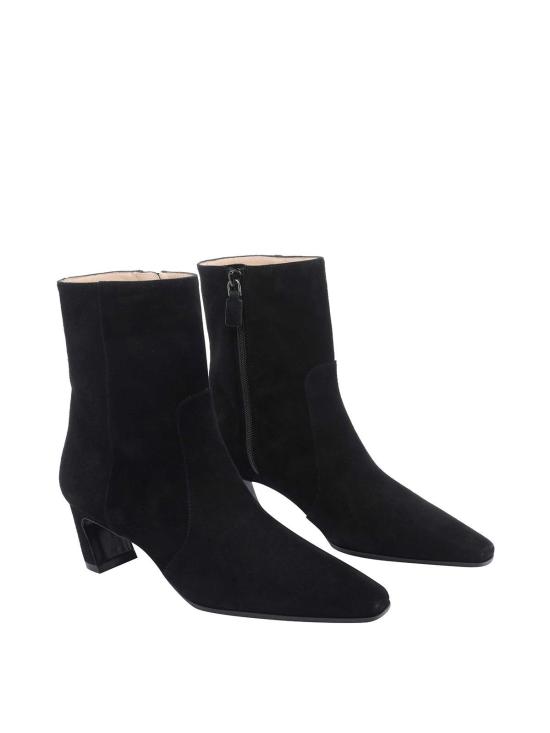 25FW 스튜어트 와이츠먼 부츠 SM498STASSIZIPBOOTIE50SUEBLK Black - STUART WEITZMAN