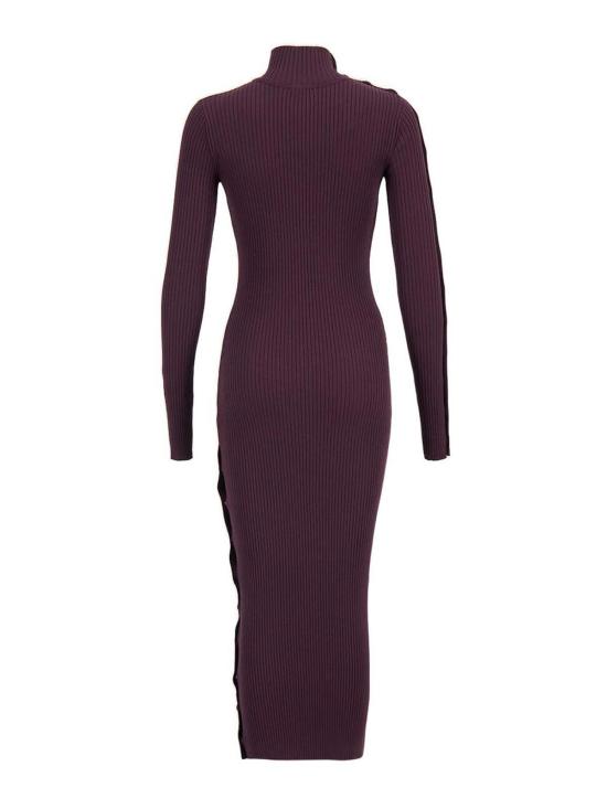  쿠레쥬 미디 스커트 325MRO692FI00014010 Purple - COURREGES