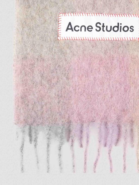  아크네 스튜디오 모헤어 체크 머플러 CA0084BOB MULTICOLOUR - ACNE STUDIOS