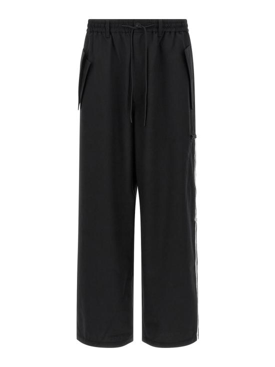 25FW 와이쓰리 스트레이트 팬츠 JX7275 Black