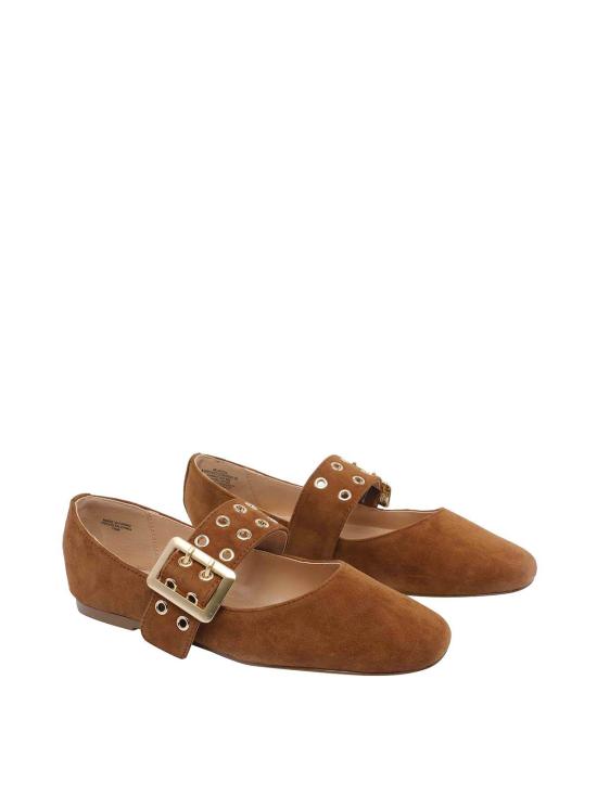  스티브매든 플랫 슈즈 ATLANTICACHSNUT Brown - STEVE MADDEN