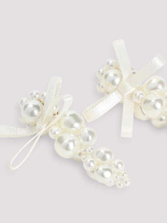  시몬로샤 이어링 ERG5450904PEARL White - SIMONE ROCHA