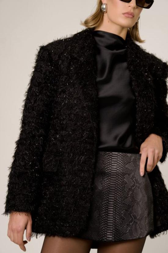  논살란트 레이블 숏 스커트 논샬란트 라벨 클레렛 스커트 블랙