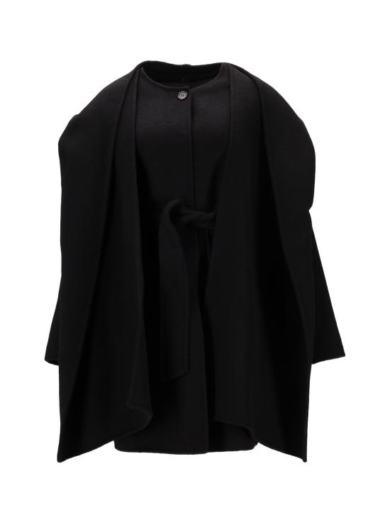 25FW 파로쉬 코트 D431719ILEAK25 013 NERO