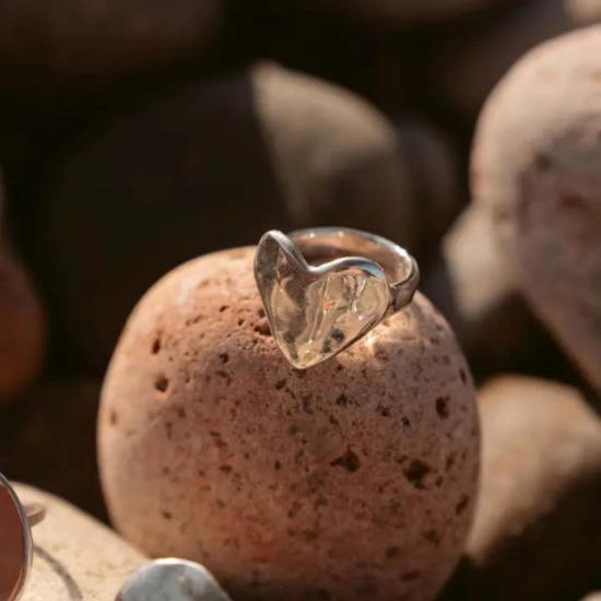  Dea Dia 반지 데아 디아 에로스 실버 하트 시그넷  스털링 실버