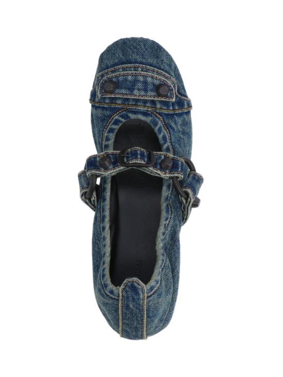 25FW 발렌시아가 플랫 슈즈 847511 W14L14718 BLUE - BALENCIAGA