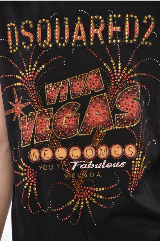  디스퀘어드2 민소매 티셔츠 S74GD1063S23009900 Black - DSQUARED2