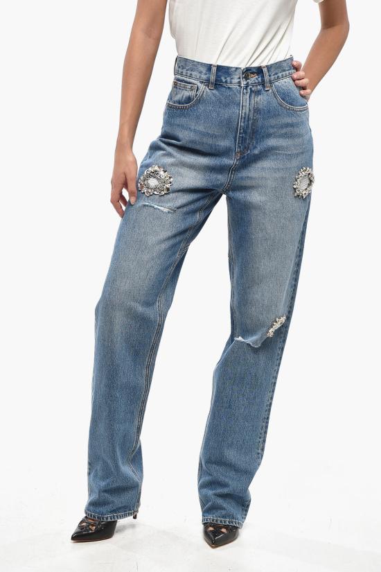  아레아 데님 팬츠 2303P11258 LIGHT INDIGO Blue