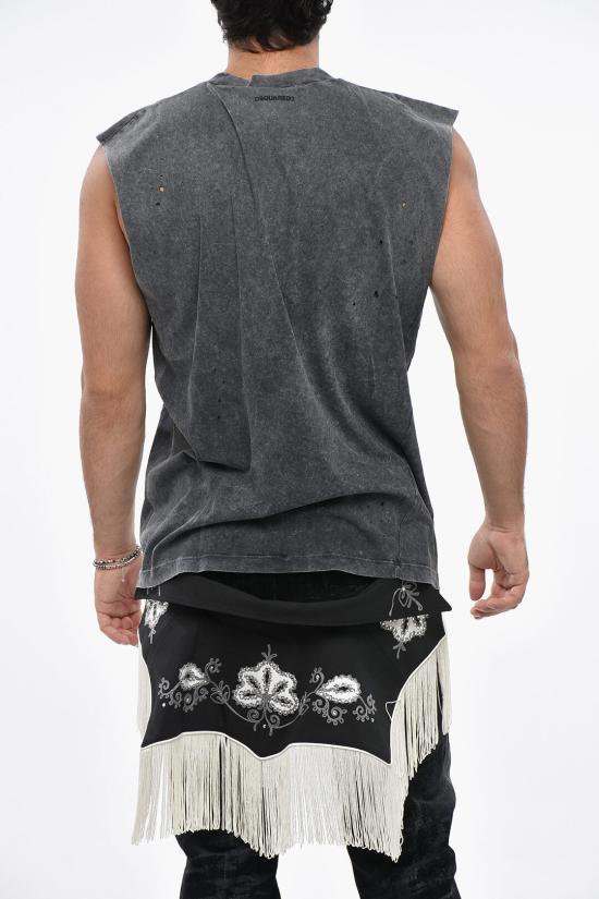  디스퀘어드2 반팔 티셔츠 S71GD1354S21600814 Gray - DSQUARED2