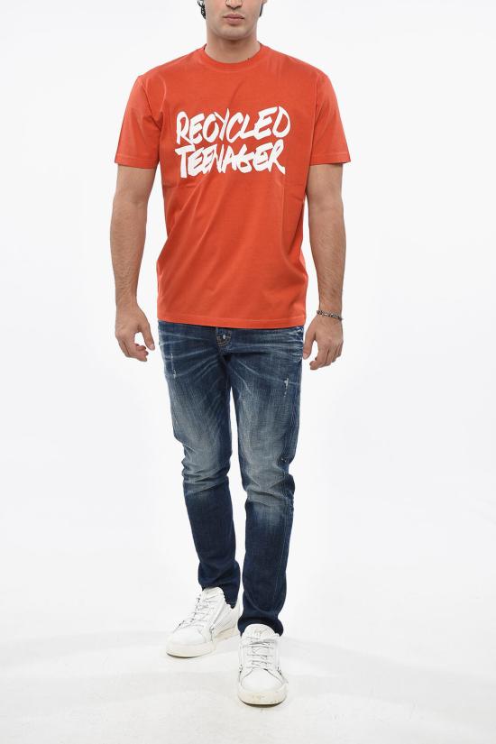  디스퀘어드2 반팔 티셔츠 S71GD1320S22427311 Orange - DSQUARED2