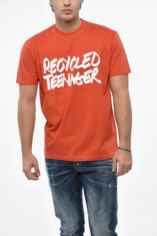  디스퀘어드2 반팔 티셔츠 S71GD1320S22427311 Orange