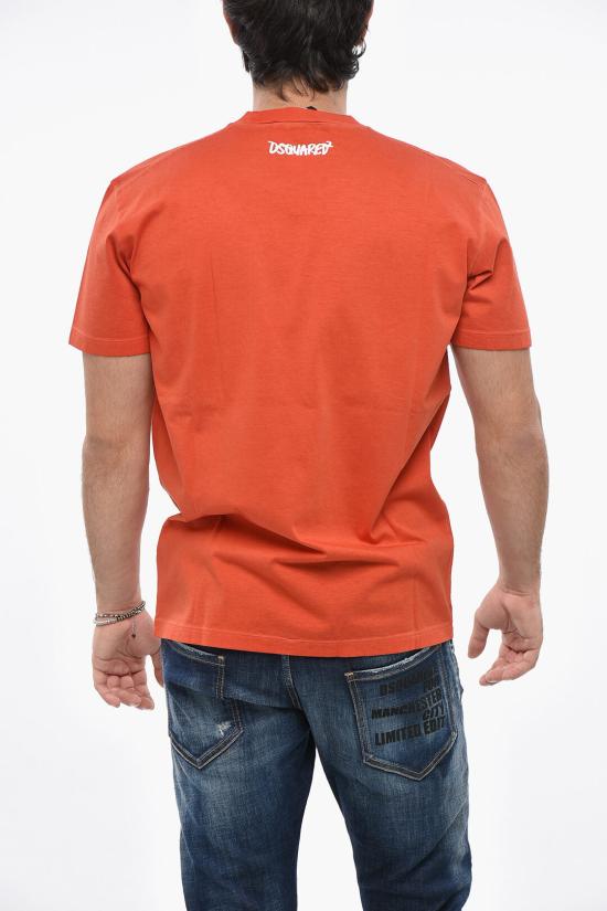  디스퀘어드2 반팔 티셔츠 S71GD1320S22427311 Orange - DSQUARED2