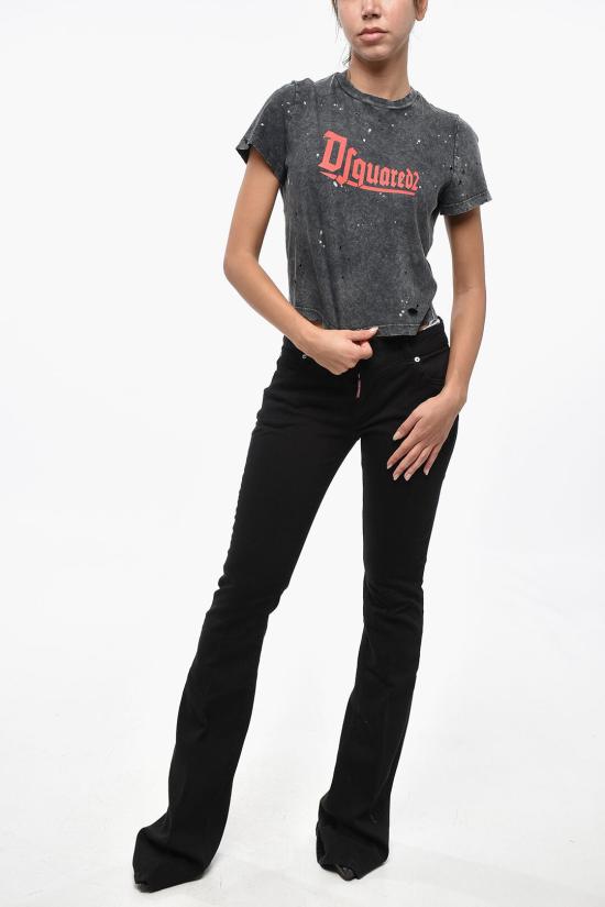  디스퀘어드2 반팔 티셔츠 S72GD0480S21600814 Gray - DSQUARED2