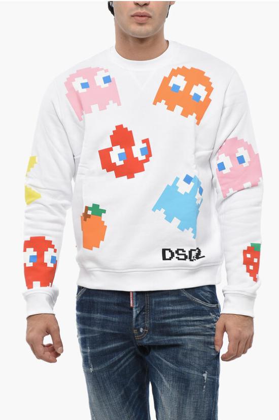  디스퀘어드2 긴팔 티셔츠 S71GU0636S25516100 White